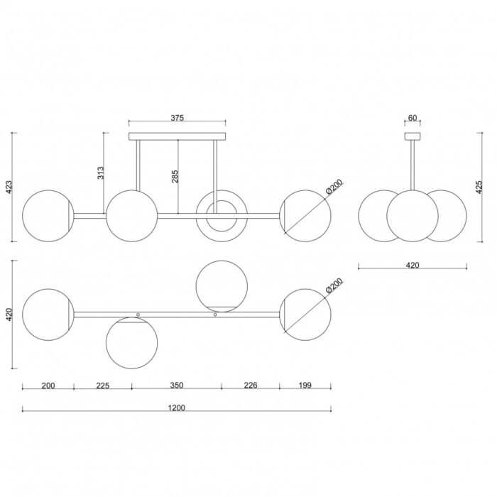 KOP D - Plafonieră - imagine 5