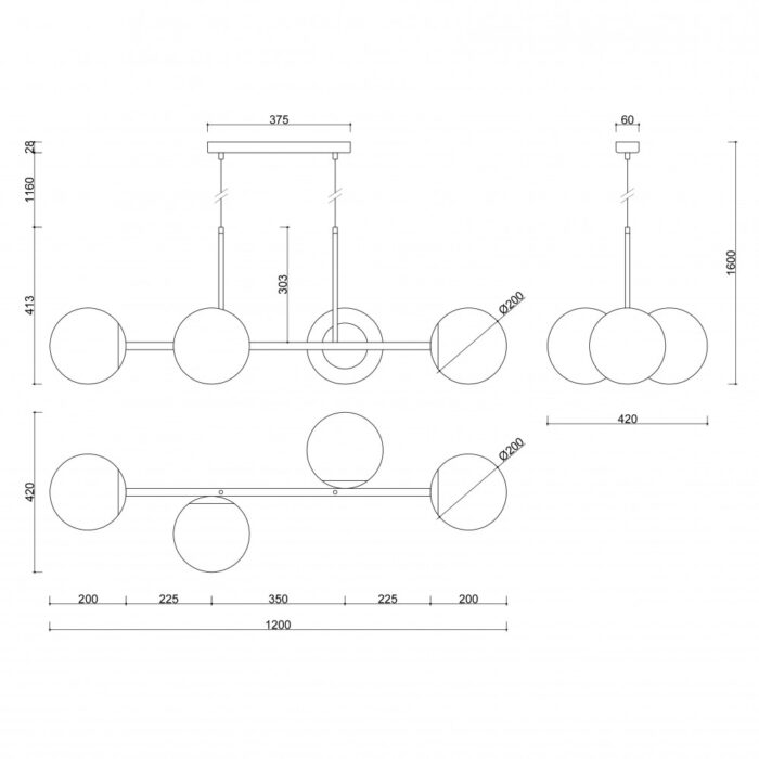 KOP E - Lampă suspendată - imagine 3