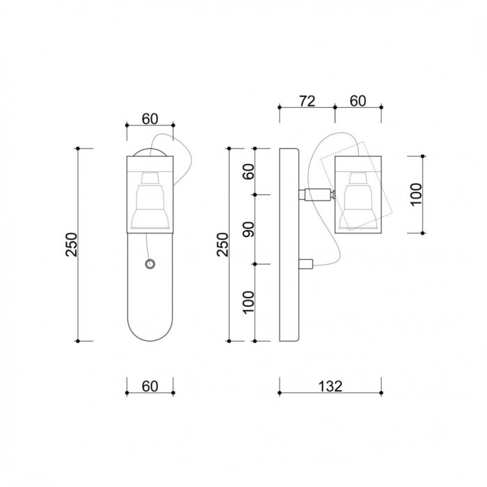 KOP F - Aplică de perete - imagine 4