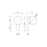 KUUL D - Aplică de perete IP44 - imagine 5