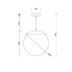 KUUL E - Lampă suspendată - imagine 5