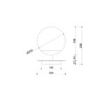 PLAAT ST - Lampă de masă - imagine 5