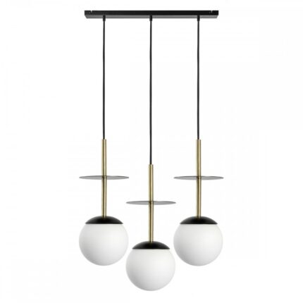 negru (Jet Black RAL 9005) / alamă