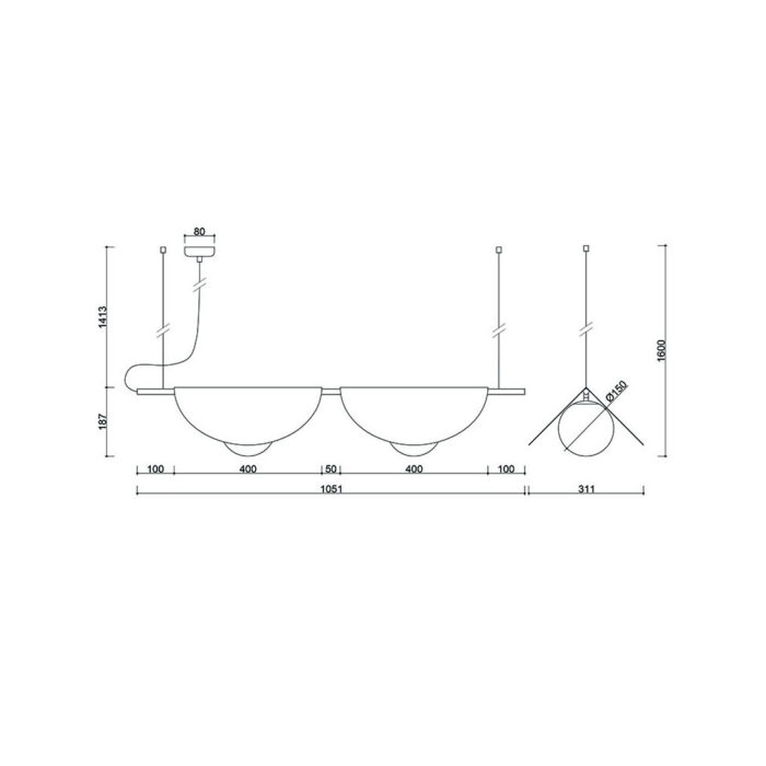 SALLO B - Plafonieră - imagine 5