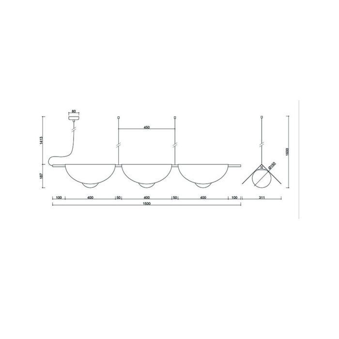 SALLO C - Plafonieră - imagine 4