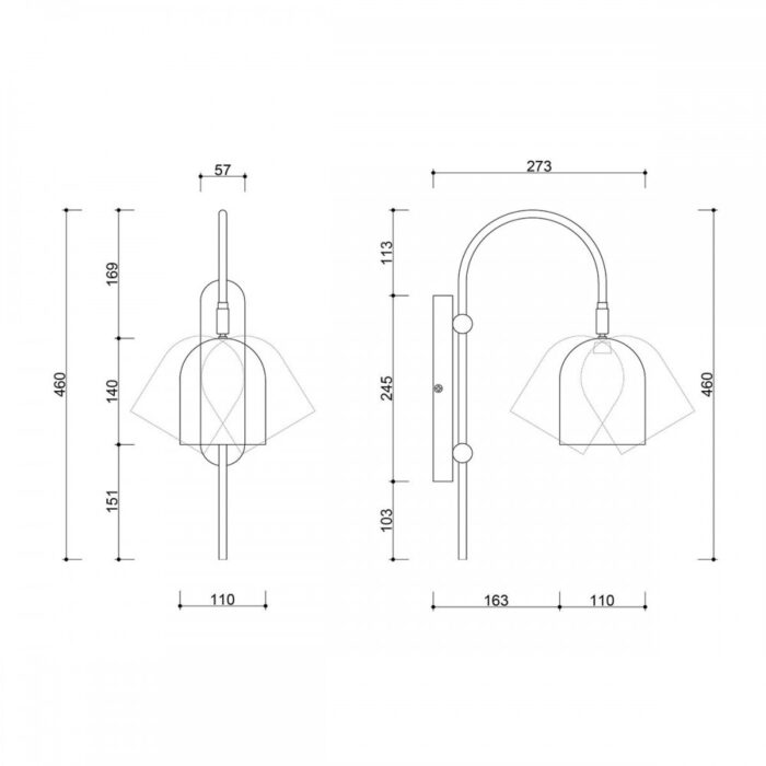 TAKU - Aplică de perete - imagine 4