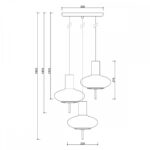 TORNI A 3P - Lampă suspendată - imagine 3