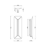 YOTTSU W A - Aplică de perete - imagine 9