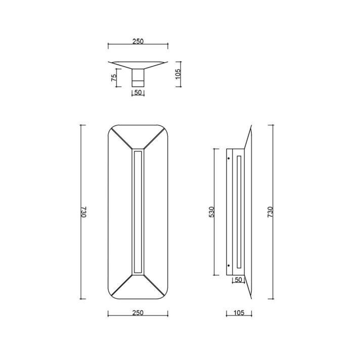 YOTTSU W A - Aplică de perete - imagine 9