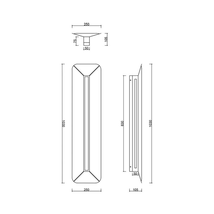 YOTTSU W B - Aplică de perete - imagine 9