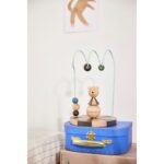 Abac din Lemn Ursulețul de Circ - Jucărie Educativă - imagine 2