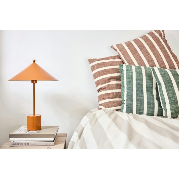 Față de Pernă Decorativă Kara cu Model în Dungi - imagine 4