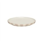 Farfurie Artizanală Toppu cu Dungi Pictate Manual