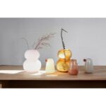 Vază Inka - Model Mic, Sticlă Suflată Manual în Nuanță de Nucșoară - imagine 4