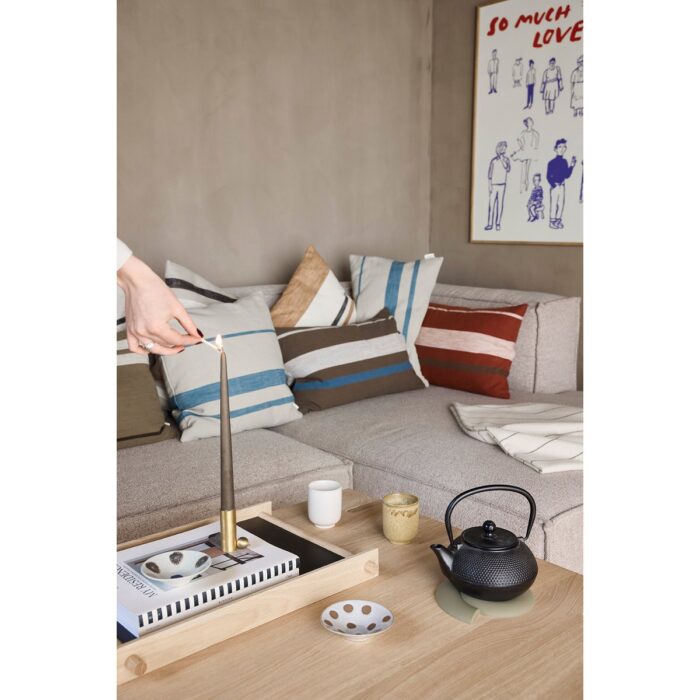 Husă decorativă Sofuto cu dungi - model lung - imagine 4