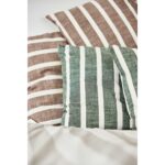 Husă decorativă Kara - Căldura naturii în dungi elegante - imagine 3