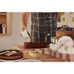 Cană pentru lapte Hagi din ceramică, lucrată manual - imagine 3