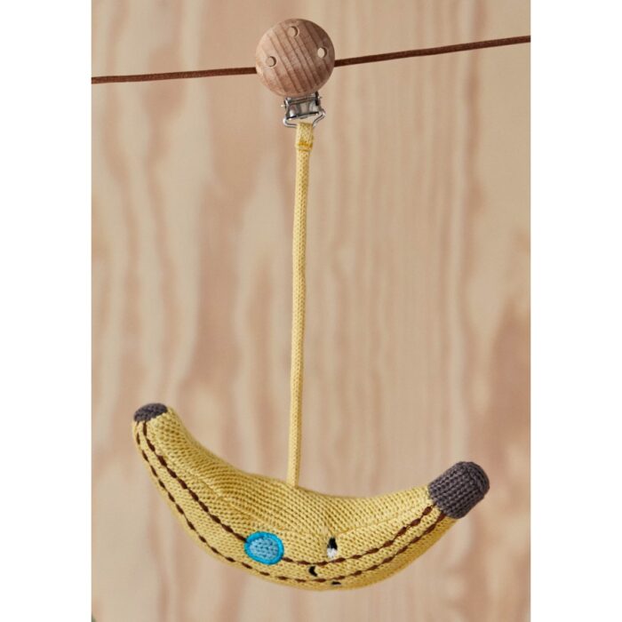 Jucărie Decorativă Banana pentru Cărucior - imagine 2