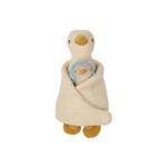 Set decorativ Mama Rață și Puișorul Dolli - Jucărie de pluș