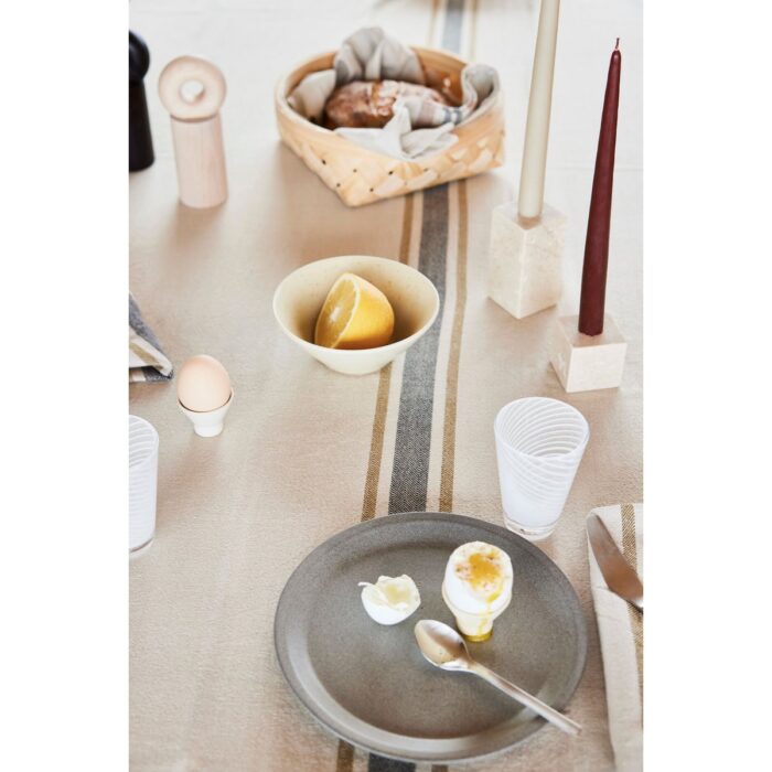 Suport de lumânare Savi din marmură naturală - Design pătrat - imagine 2