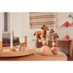 Suport pentru lumânare Palloa, alamă masivă - stil minimalist - imagine 2