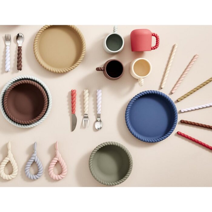 Set Farfurie și Bol Mellow - Design Inspirat din Bezele - imagine 3