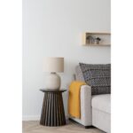 Măsuță Laterală Osaka din Stejar Afumat - imagine 2