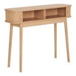 Consolă Nikko din lemn masiv - Finisaj natural, design scandinav - imagine 3