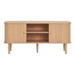 Comodă TV Nikko - Design Natural din Pin și MDF