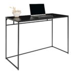 Birou Vita - Design Modern în Negru, 100x45x75cm