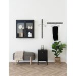 Bancă Branca cu Spațiu de Depozitare - Stil Nordic - imagine 2