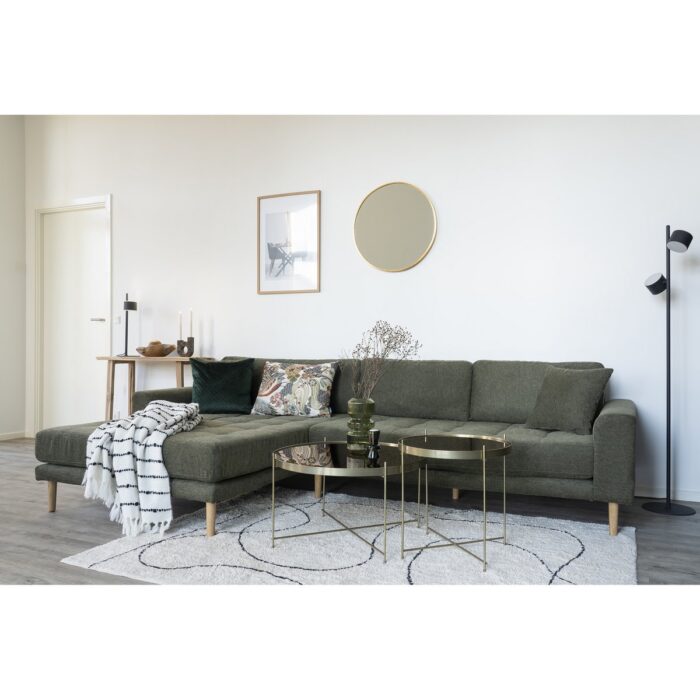 Oglindă Madrid - Design Rotund în Nuanțe de Alamă - imagine 4