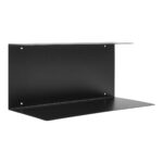 Raft de perete Lille - Eleganță în oțel negru - imagine 3