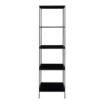 Etajeră Vita - Eleganță în Negru și Oțel - imagine 5