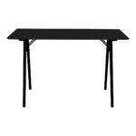 Birou Vojens - Design modern în negru elegant, 120 cm - imagine 2