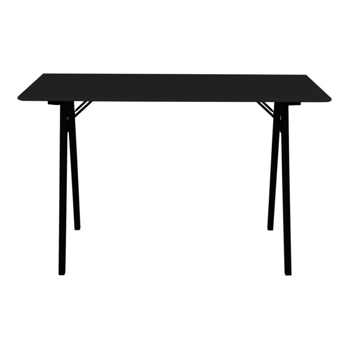 Birou Vojens - Design modern în negru elegant, 120 cm - imagine 2
