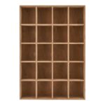 Etajeră de perete Moss din lemn natural de pin - imagine 3