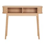 Consolă Nikko din lemn masiv - Finisaj natural, design scandinav - imagine 6