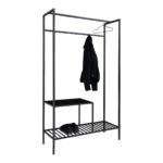 Dulap Vita - Design Elegant, Negru, 101x38x170 cm