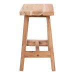 Bancă Barcelona din Lemn de Tec Natural - Design Rustic - imagine 8