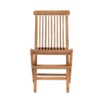 Scaun pentru Copii Toledo din Lemn de Tec Natural - Set 2 Piese - imagine 2