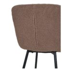 Set 2 Scaune Dining Halden - Maro Închis, Design Modern și Confortabil - imagine 6