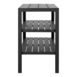 Căruțul elegant Taormina pentru ceai și băuturi, cu 3 rafturi - imagine 4