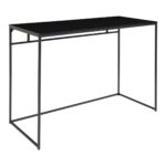 Birou Vita - Design Modern în Negru, 100x45x75cm - imagine 3
