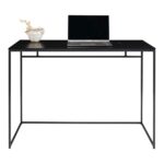 Birou Vita - Design Modern în Negru, 100x45x75cm - imagine 4