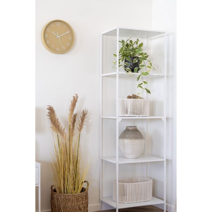 Ceas de Perete Rosolini - Design Elegant în Nuanțe de Ocru - imagine 2