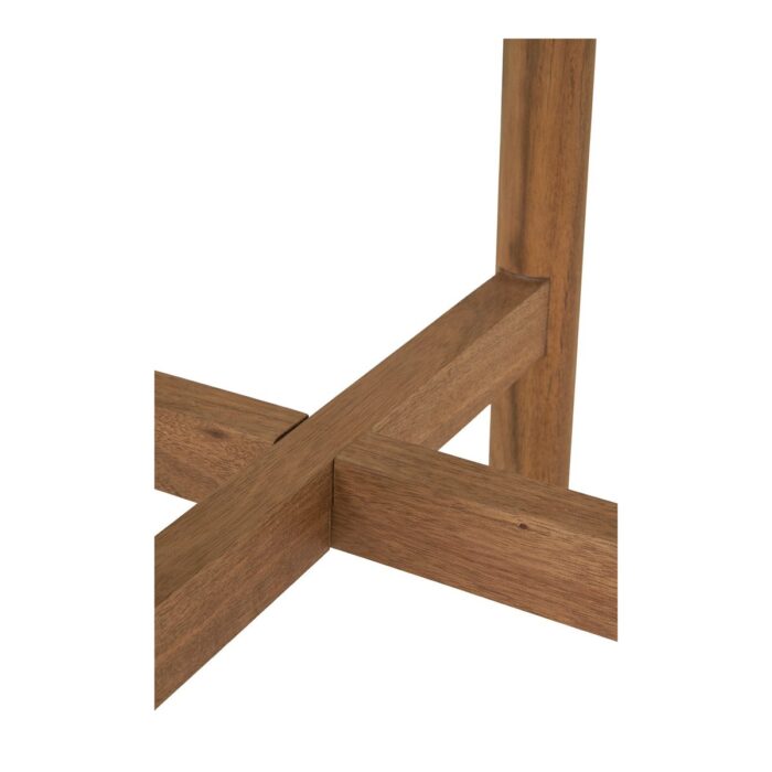 Masă Laterală Terracina - Design Natural cu Blat din Terrazzo - imagine 4