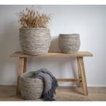 Bancă Barcelona din lemn de tec - Design natural și elegant, 90 cm - imagine 5