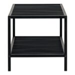 Suport elegant pentru pantofi Vita - negru, stil modern - imagine 5