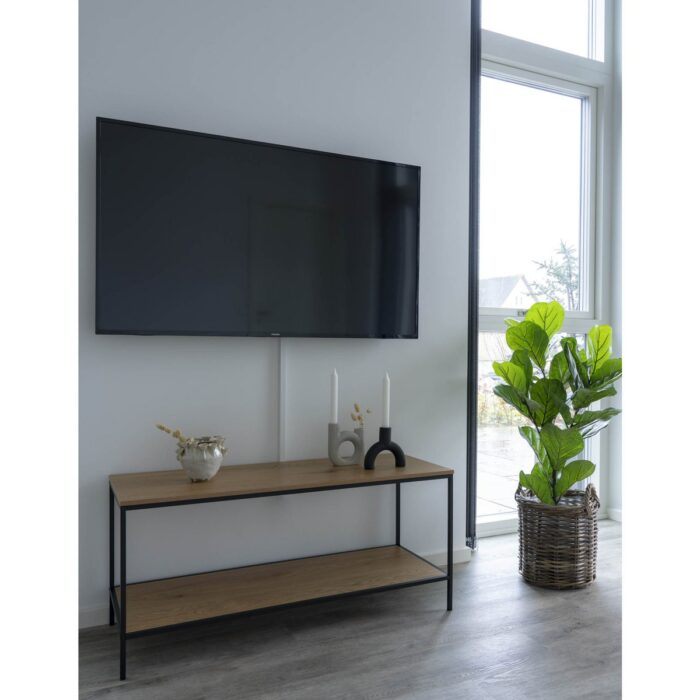 Comoda TV Vita în nuanță stejar - design modern, 100 cm - imagine 2